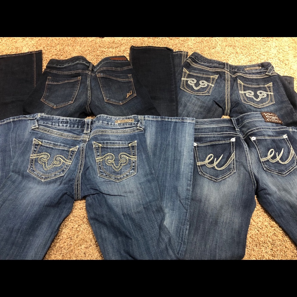 4 Pair of Express Jeans 2S
